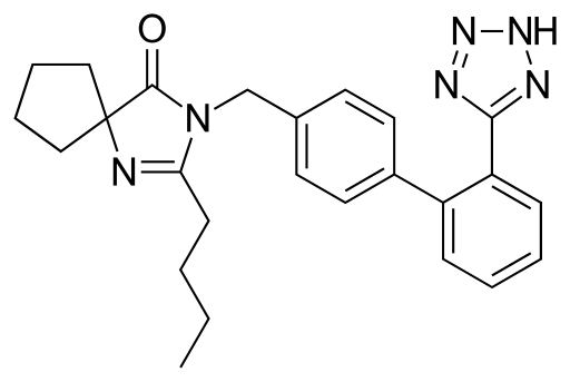 File:Irbesartan skeletal.svg