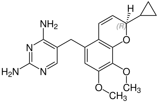 File:(R)-Iclaprim Structural Formula V1.svg