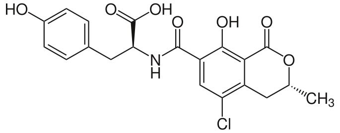 File:Ochratoxin TA.svg