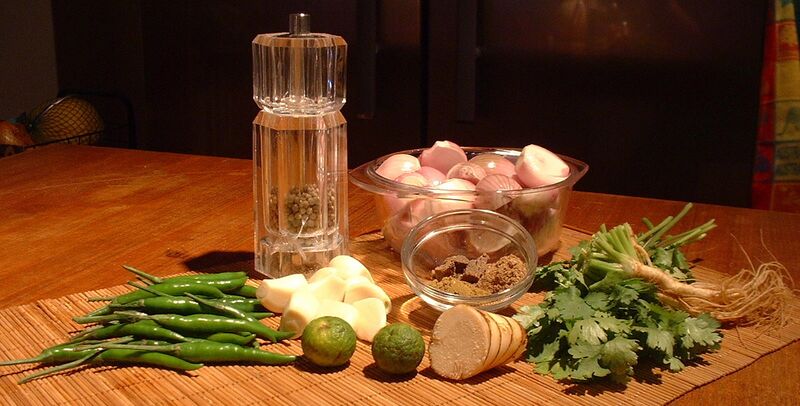 File:Green curry ingredients.jpg