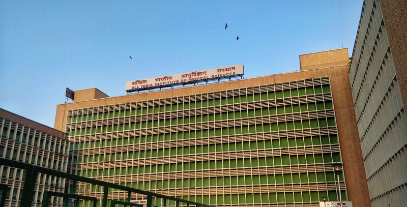 File:AIIMS -New Delhi's Ward Block.jpg