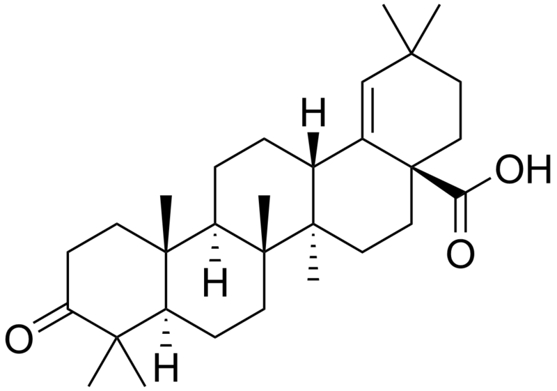 File:Moronic acid structure.png