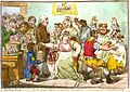 "The Cow Pock" by James Gillray, satirizing early vaccination