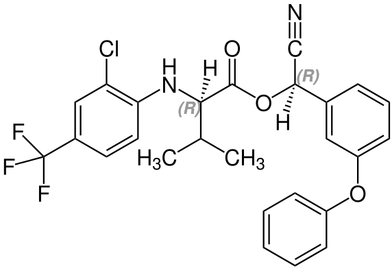 File:(R,R)-Fluvalinat Structural Formula V1.svg