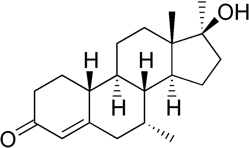 File:Mibolerone structure.png